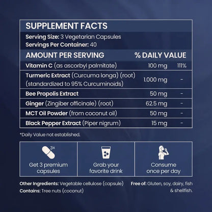 Pure Turmeric 95% Curcumin